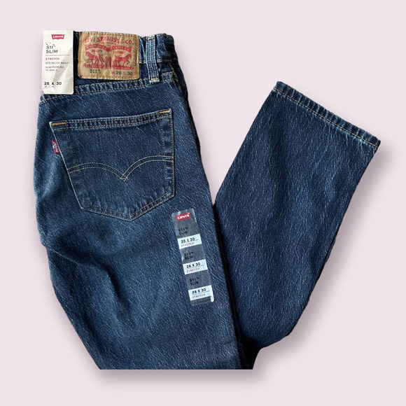 Levi's Other - NWT Levis 511 Slim Tencel Stretch Blue Jeans Sz 28 x 30